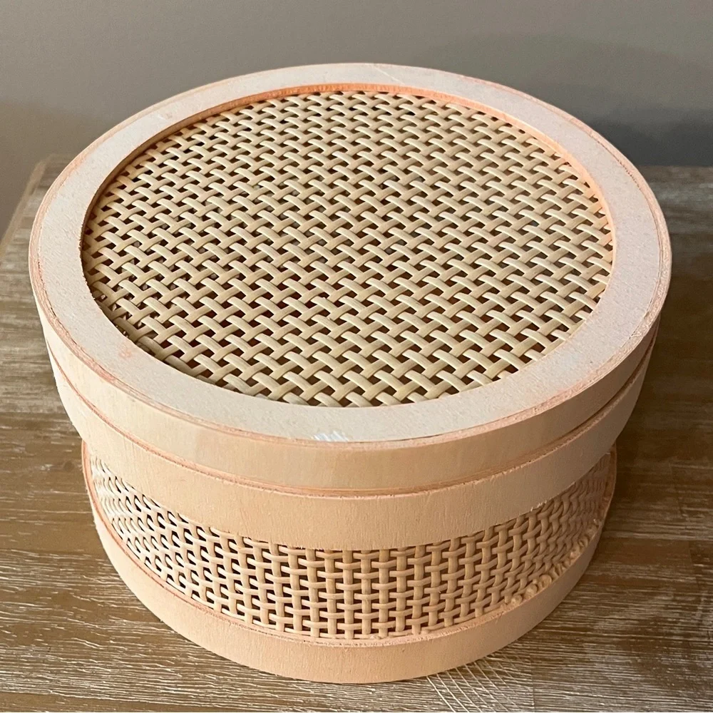 Target. Woven wooden basket